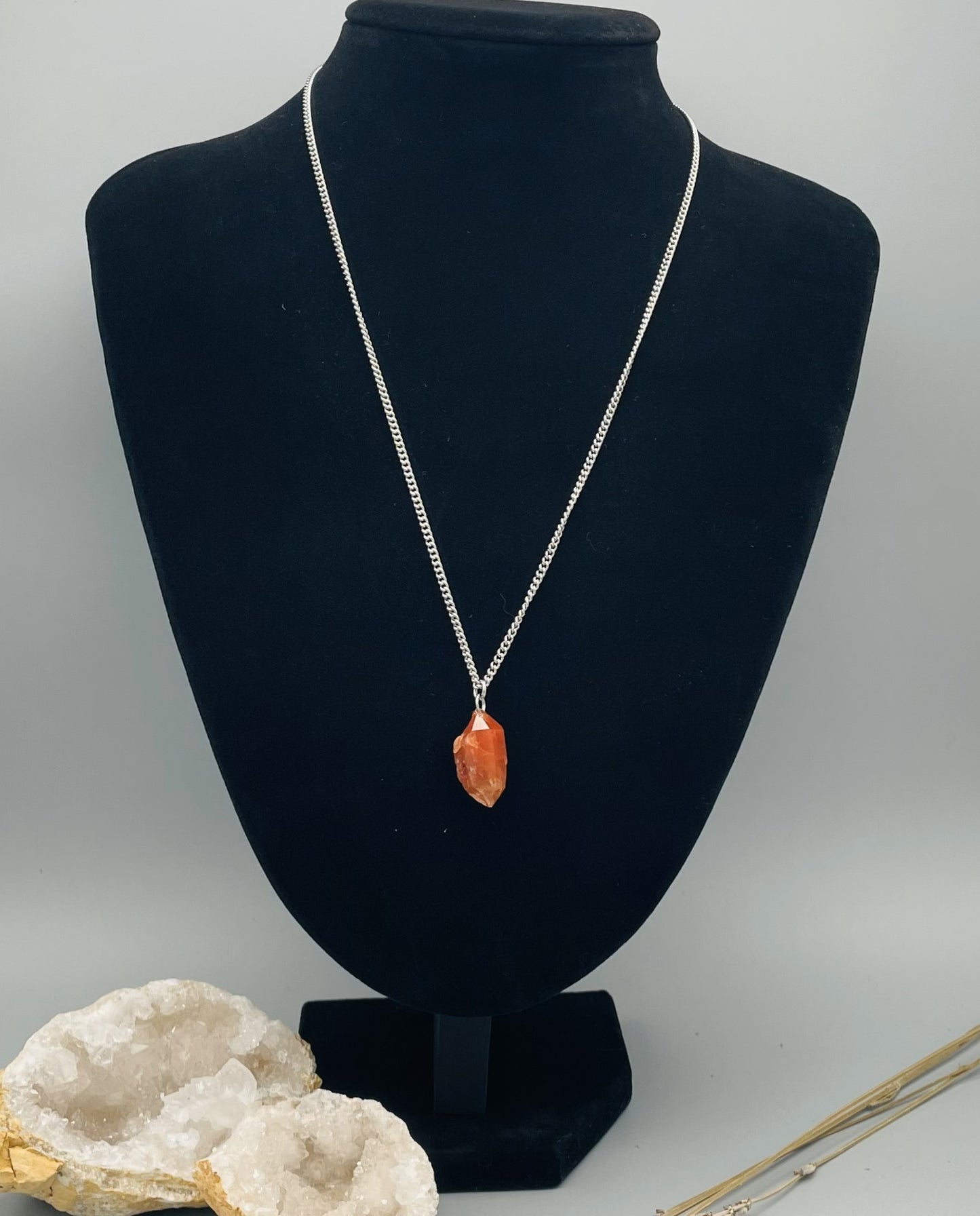 Collar Jacinto Natural Acero Inoxidable 50cm