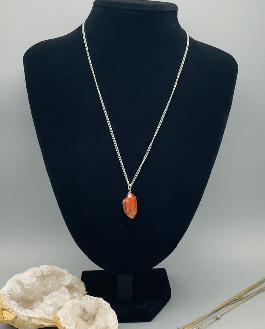 Collar Jacinto Natural Acero Inoxidable 50cm